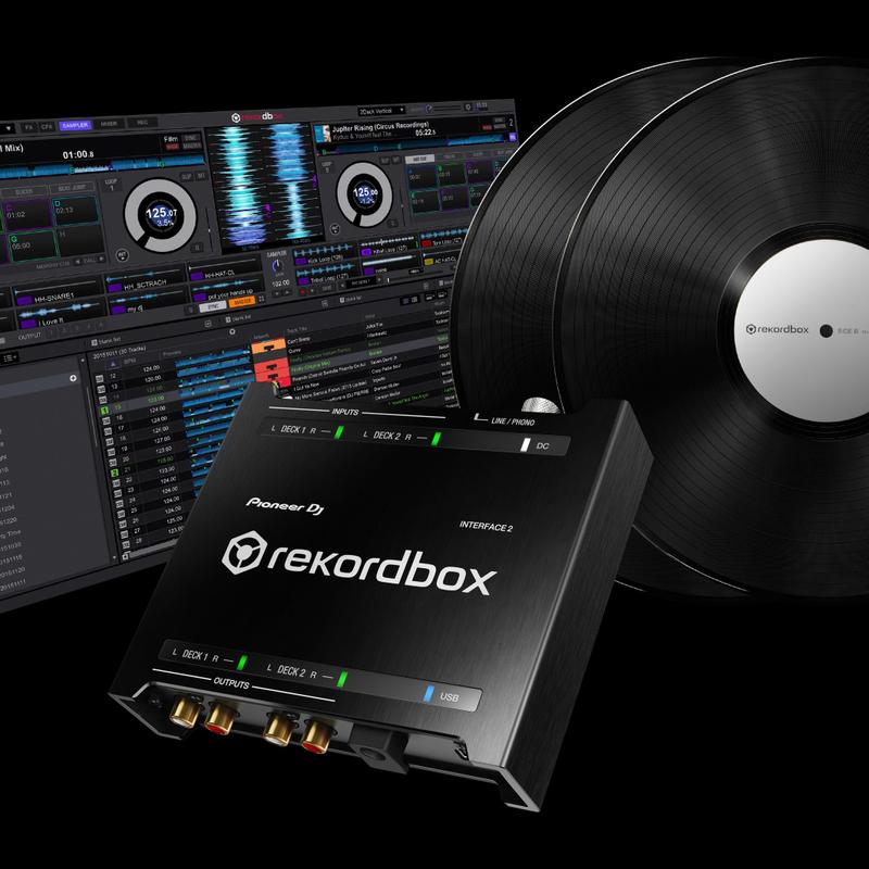 Interface de áudio USB Pioneer DJ INTERFACE 2 para rekordbox